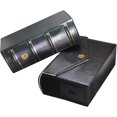 thumbnail image 4 of Leather Cash Collection Storage Box: PMG Graded Banknote Holder, Currency Banknotes Collecting Holder, Currency Organizer Protective Case for Trading Cards Stamps Tickets (Black), 4 of 7