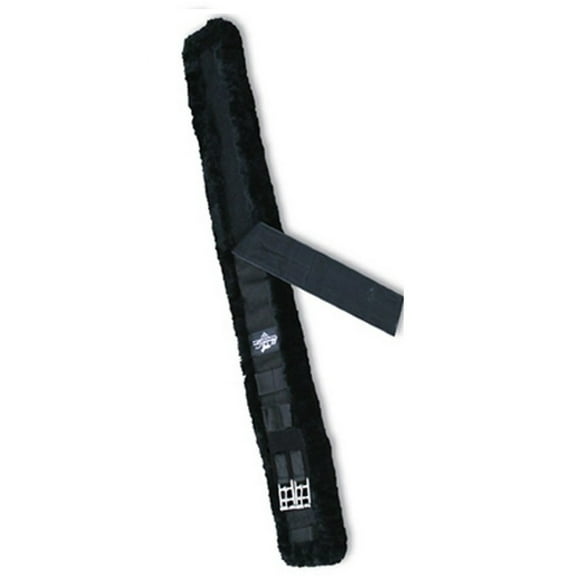 Professionals Choice Equine Smx Comfort Fit Dressage Girth with Shearling Black #DGS 30"