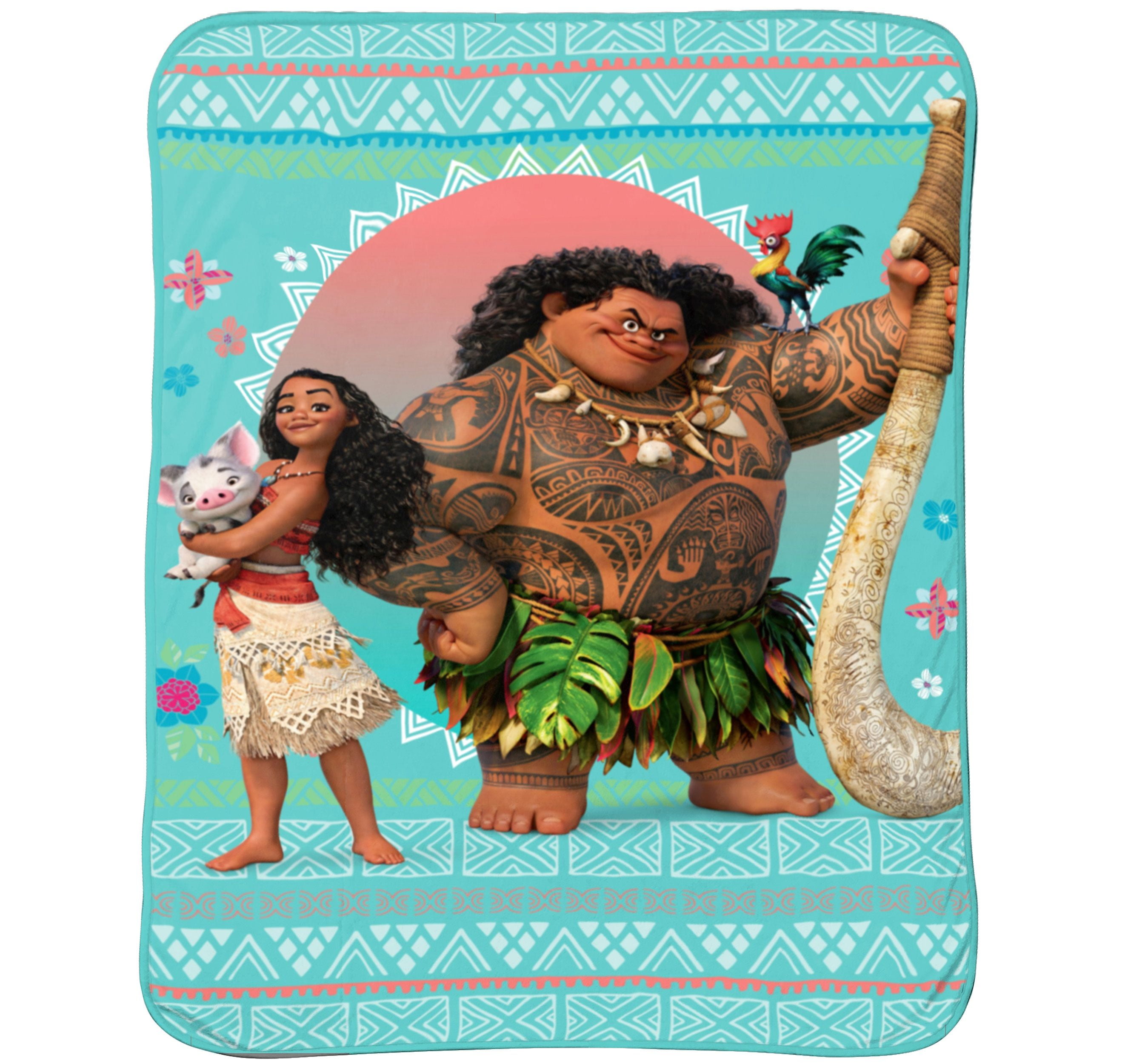 moana fleece blanket