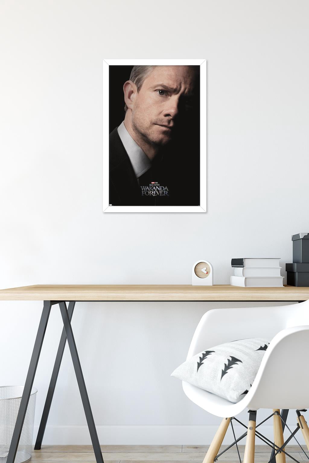 Marvel Black Panther: Wakanda Forever - Ross One Sheet Wall Poster, 14.725" x 22.375" Framed
