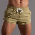 thumbnail image 6 of Men's Casual Shorts Party Men Shorts for Men Athletic Long Men's Polyester Mens Beach Running for Mens Basketball Reversible Mesh Athletic with Pocket Super Parish Khaki XL, 6 of 6