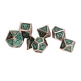 thumbnail image 3 of Polyhedral Dice Set, Electroplated Antique Gold One Piece Casting Role Playing Game Dice Enamel For Tabletop RPG Dice Game For Over 14 Years Old ANGGREK Otros, 3 of 8