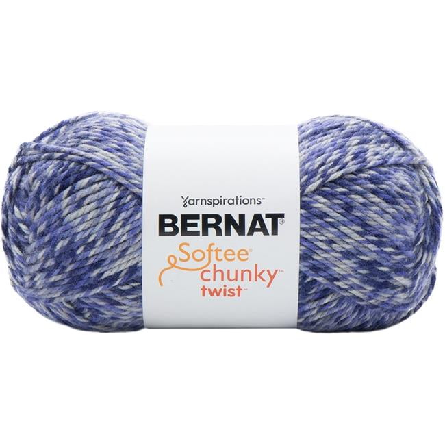 Bernat Softee Chunky Twist BB Yarn Midnight Walmart