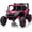 Pink, variant on 12V Electric Ride-On UTV with 4WD/2WD Switch, 2.4G Parent Remote, 4 Motors, Spring Suspension, EVA Tires, Bluetooth, USB and LED Lights,Black