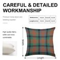 thumbnail image 2 of MACDUFF HUNTING ANCIENT TARTAN Linen Throw Pillow Covers 20"x20" Decorative Cushion Cases with Hidden Zipper for Sofa, Couch, Bed, Living Room–No Insert Made in USA, 2 of 7