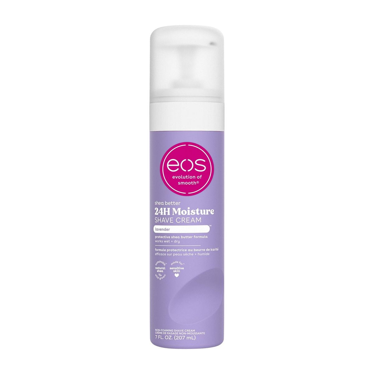 2X - eos Shea Better Shave Cream - Lavender - 7 fl oz