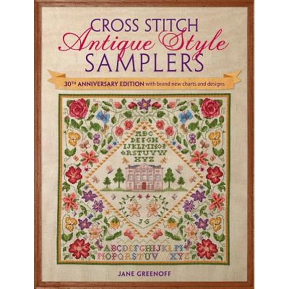 Pre-Owned Cross Stitch Antique Style Samplers: 30th anniversary edition with brand new charts and designs Paperback