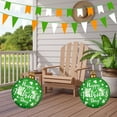 thumbnail image 4 of Meggemo St Patrick's Day PVC Inflatable Ball Green Shamrock Themed Blow Up Ball For s Adults Party Games Outdoor Activities Holiday Celebrations Festive Toys, 4 of 6