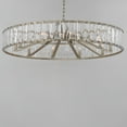thumbnail image 4 of 21869BCGS Maxim Lighting Odeon - 10 Light Chandelier-9.5 Inches Tall and 40 Inches Wide-Golden Silver Finish    -Traditional Installation, 4 of 4