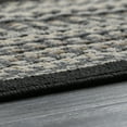thumbnail image 6 of Mainstays Apollo Striped Indoor Polypropylene Area Rug, Black, 17.4" x 30", 6 of 7