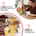 thumbnail image 4 of Pasta Maker Attachment Compatible with KitchenAid Stand Mixers 3 in 1 Pasta Roller, Noodle Maker Accessories, 4 of 7