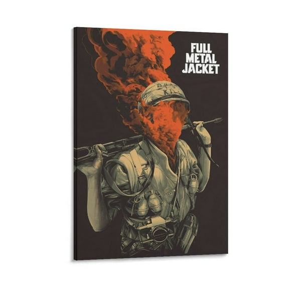 Full Metal Jacket Movie Poster (2) Gifts Canvas Painting Poster Wall Art Decorative Picture Prints Modern Decor 20x30inch(50x75cm)