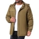 thumbnail image 4 of CHAQUETA PARKA DE TRABAJO CON CAPUCHA Y FORRO DE FELPA TEMPLADA INSPIRADA EN CHIC PARA HOMBRE TAMAÑO S COLOR CAQUI, 4 of 6