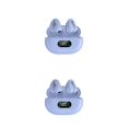 thumbnail image 1 of sweethay Auriculares inalámbricos Pantalla LED Bluetooth-compatible5.3 Auriculares Control táctil Ear-Clip Auriculares Auriculares Negro Type1 NO1, 1 of 6