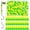 Cylinder - Yellow/Green, variant on Foam Floats Fishing Rig Floats - 60 Pack Pompano Rig Floats Snell Float Spinner Rig Floats Pompano Rigs