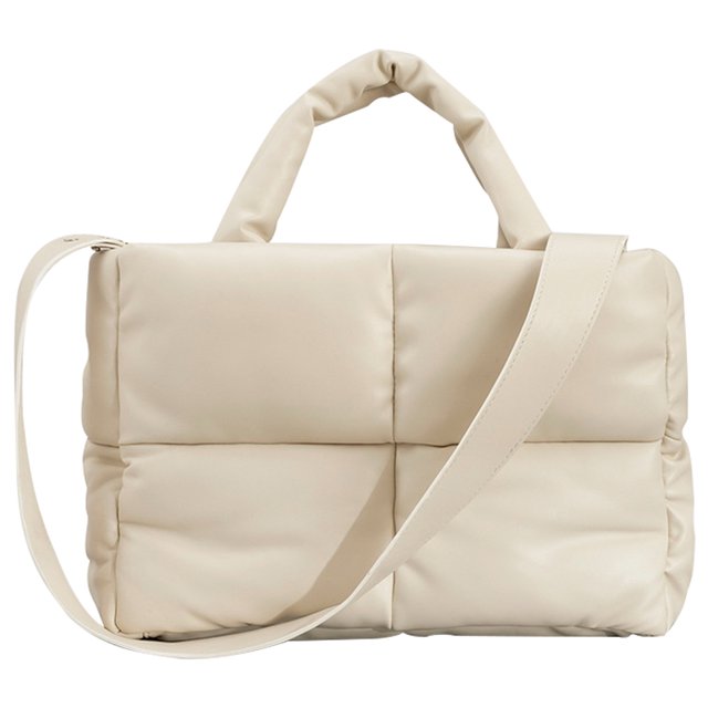 Bolso Casual FLhrweasw Asa Superior Mujer Gran Capacidad Shopper Viaje Blanco