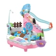 thumbnail image 1 of Juguetes de educación temprana para niños Zulema Bath Time Baño Pesca y Penguin Gliding Juego Música Juguetes Azul, 1 of 8