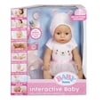 thumbnail image 3 of BABY born Interactive Doll Blue Eyes with 9 Ways to Nurture, Eats, Drinks, Cries, Sleeps, Bathes, and Wets, 3 of 7