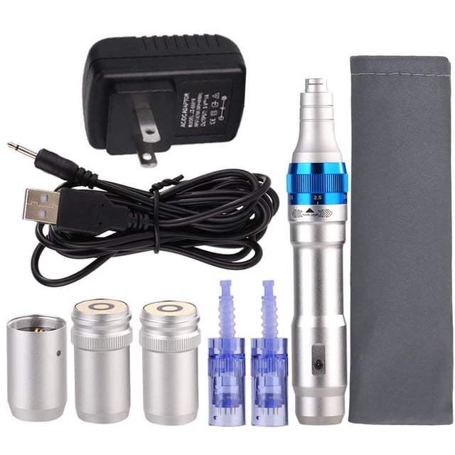 Máquina de belleza para rejuvenecimiento de la piel, microaguja eléctrica, suero, micromáquina de belleza, máquina de belleza para el cuidado de la piel, artesanía superior