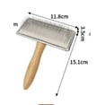 thumbnail image 1 of Wool Carder Efficient Wool Carding Needle Felting Brush Handcrafted Felting Tool Wool Carder Felting Wool Carder Needle Felting Carder Brush For Craft Projects, 1 of 8
