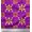 Purple, variant on Soimoi Crepe Silk Fabric Dot & Floral Decorative Print Fabric by the Yard 42 Inch Wide