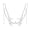 B, variant on Punk Style Masquerade Face Guard Women Men Party Prom Metal Hollow Adjustable Liquid Irregular Mouth Cover Face Accessories