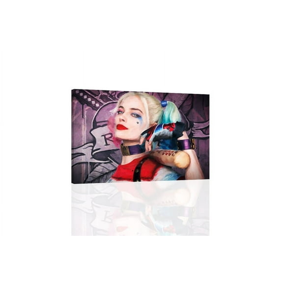 Harley Quinn Suicide Squad IV - CANVAS OR PRINT WALL ART