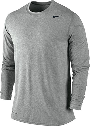 blue long sleeve nike shirt
