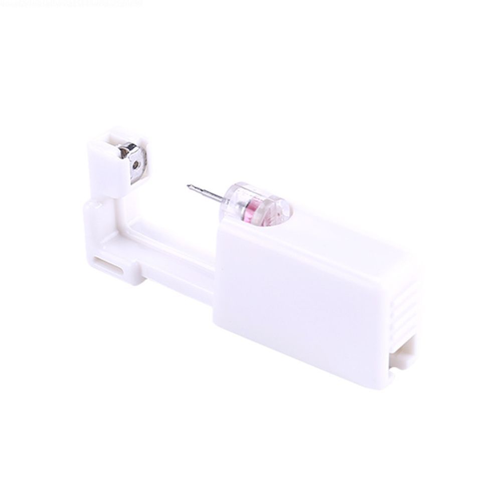 Women No Pain Ear Nose Piercing Kit Disposable Safe Sterile Body Piercing Gun+Stainless Steel Stud+Alcohol Prep Pad