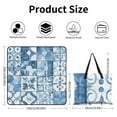 thumbnail image 2 of Bohemian Color Waterproof Picnic Blanket with Foldable Zipper, Suitable for Outdoor Use, Suitable for Travel, Camping, Beaches, Parks, Grasslands, Picnic Blanket Accessories, 2 of 7
