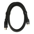 Black Display Cable HD Multimedia Interface 2.1 PVC Cord High Speed