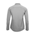 thumbnail image 4 of ACTIVE UNIFORMS Women's Ultra Soft Stretch Zip Up Scrub Jacket (Gray, XX-Large), 4 of 7