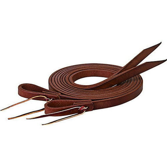 Weaver 50-1639 ProTack Oiled Split Reins 1/2" x 8'