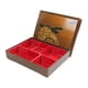 thumbnail image 1 of Caja bento japonesa con compartimentos y tapa, ideal para sushi. 5 cuadrículas, 1 of 9
