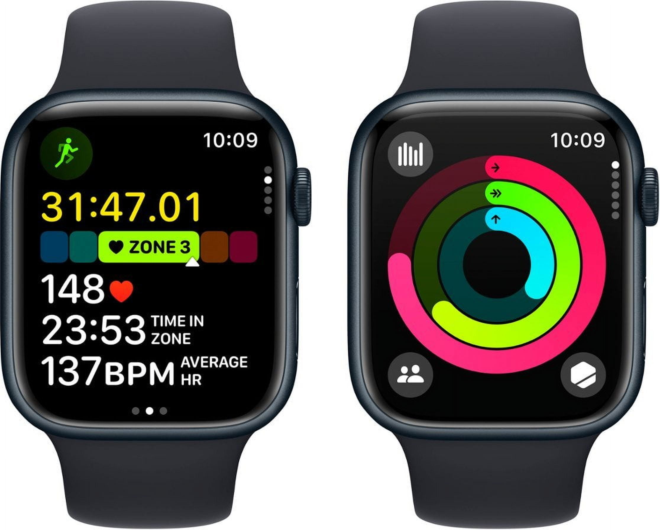 Restored  Apple Watch Series 9 45mm (GPS + Cellular) Aluminum Case (Refurbished)