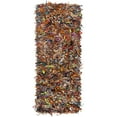 thumbnail image 5 of Safavieh Mariam Leather Shag Area Rug or Runner, 5 of 11