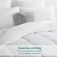 thumbnail image 5 of RUIKASI White Queen Duvet Insert -Fluffy Soft Quilted Bed Comforter, Warm Down Alternative Duvet with Corner Taps, Box Stitched, 88x88 inch, 5 of 6