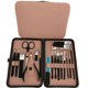 thumbnail image 1 of 18pcs Manicure Set for Women Men Nail Clippers Stainless Steel Manicure Kit - Portable Travel Grooming Kit, 1 of 4