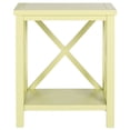 thumbnail image 2 of SAFAVIEH Candence Cross Back End Table Avocado Green, 2 of 5