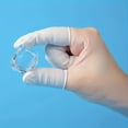 thumbnail image 5 of Lits de Doigts Jetables Beauté Spécial Broderie Acné Protection des Bouts Protection du Travail Lits de Doigts Épaissis Blanc 200 Pcs, 5 of 5