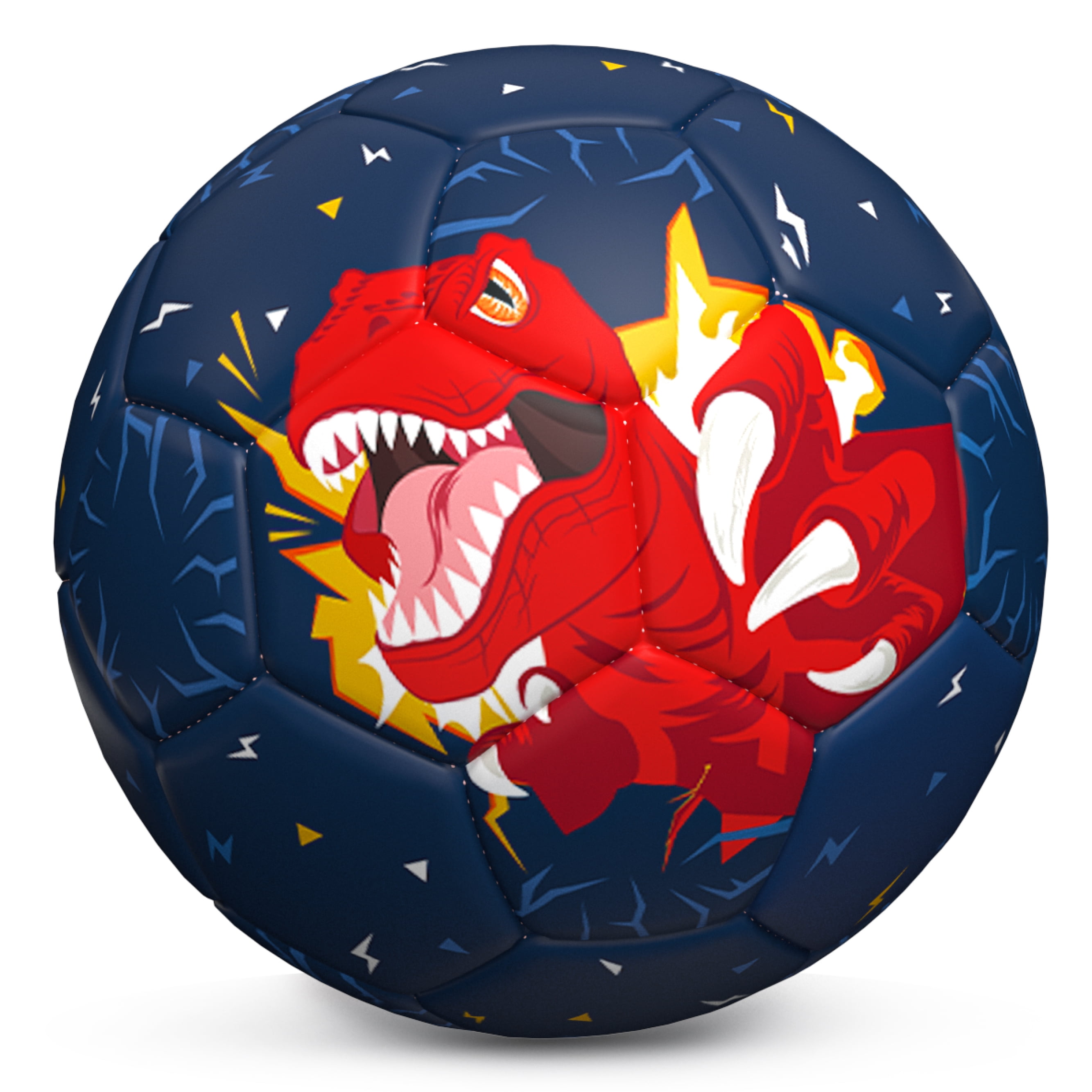 Merkapa Kids Soccer Ball Size 3, Dinosaur Soccer Balls Toys for Girls Boys Toddler Child 48