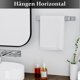 thumbnail image 3 of Towel holder without drilling, bathroom towel holder, self-adhesive guest towel holder, wall towel holder with 2 towel hooks for bathroom and kitchen, 3 of 5