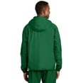 thumbnail image 2 of Sport-Tek JST63 Colorblock Raglan Anorak Jacket , Kelly Green/White, XL, 2 of 2