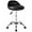 Black, variant on CRXX Rolling Salon Stool PU Leather Height Adjustable Officer Chair Swivel Drafting Work Spa Stool, Pink