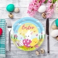 thumbnail image 6 of OAVQHLG3B Easter Decoration for Home Disposable Painted Paper Plates For Easter Water Proof Oil Draining Thickened Sturdy Plant Based Pulp Disposable Paper Plates For Holiday Decoration, 6 of 6