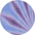 thumbnail image 1 of Ahgly Company Indoor Round Patterned Jeans Blue Area Rugs, 6' Round, 1 of 1