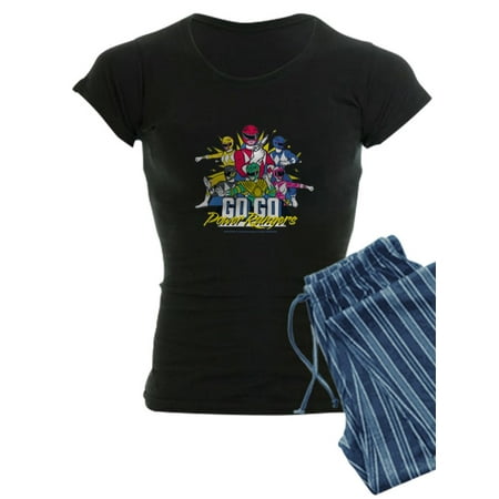 

CafePress - Go Go Power Rangers Group Shot - Women s Dark Pajamas
