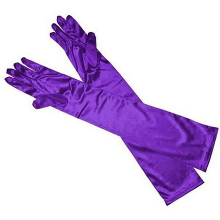

TruPeony Women s Faux Leather Long Gloves Evening Party Fashion Warm Gloves Touchscreen