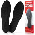 thumbnail image 1 of wonima22 Carbon Fiber Insoles, Carbon Fiber Foot Plate 1 Pair Rigid Shoe Insert Support Turf Toe, Foot Fractures, Morton Extension, Hallux Rigidus and Limitus - Alternative to Post Op Shoe, 1 of 1