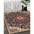 thumbnail image 2 of Ahgly Company Indoor Rectangle Traditional Light Copper Gold Persian Area Rugs, 5' x 7', 2 of 6